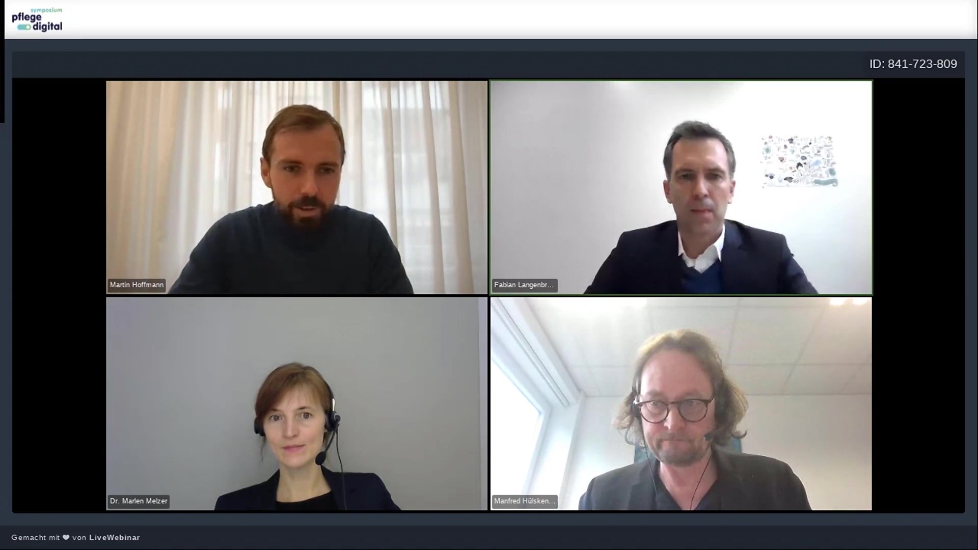Digitaler Eröffnungstalk der Veranstaltung Digitaler Eröffnungstalk der Veranstaltung